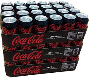 Pack Coca-Cola zéro